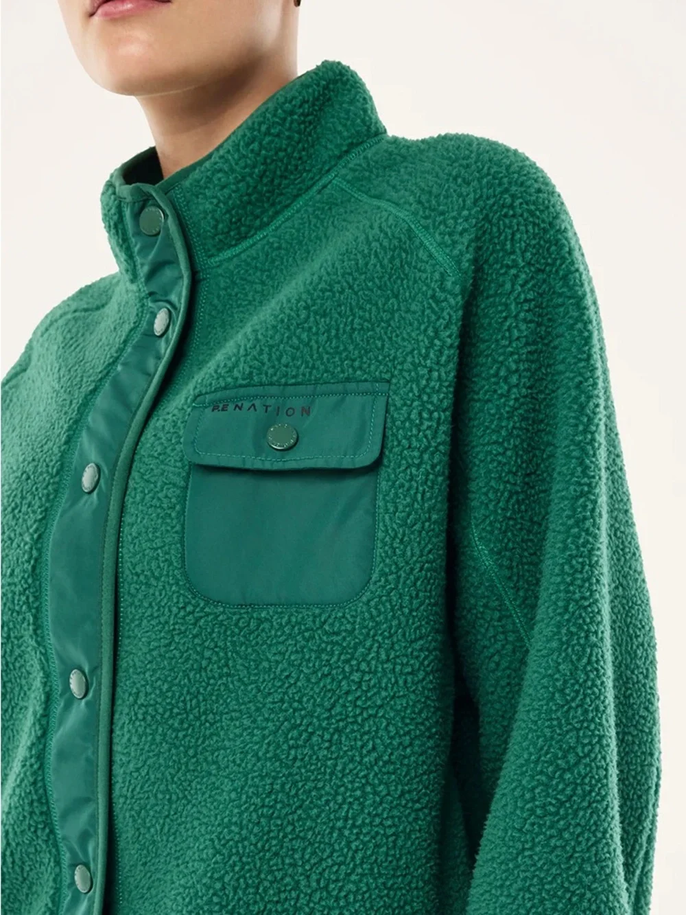P.E Nation Takeover Jacket In Amazon green new tags won’t leave up long! Large! - Picture 2 of 7